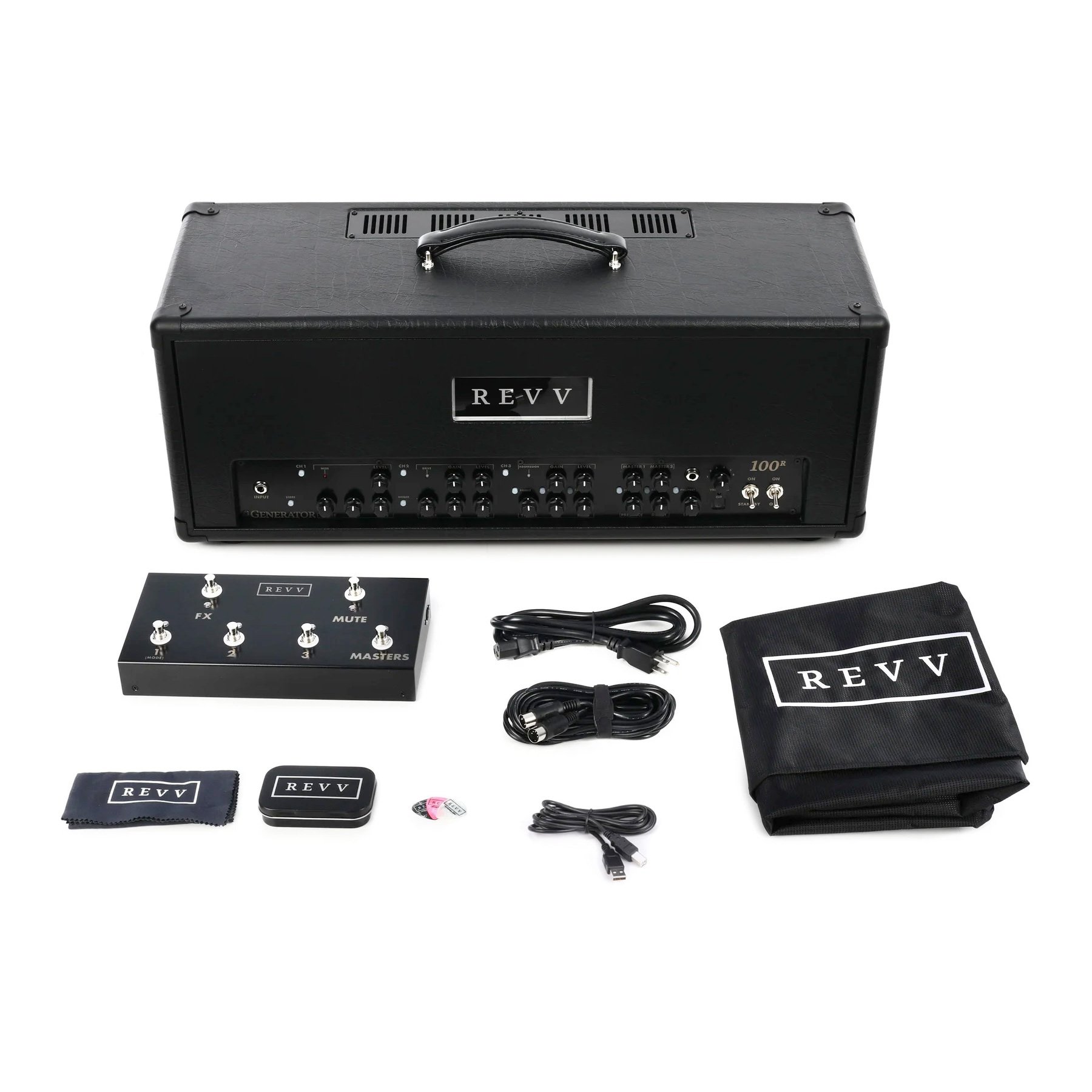 Generator 100R MK3 Tube Head Amp 120-Watt Black